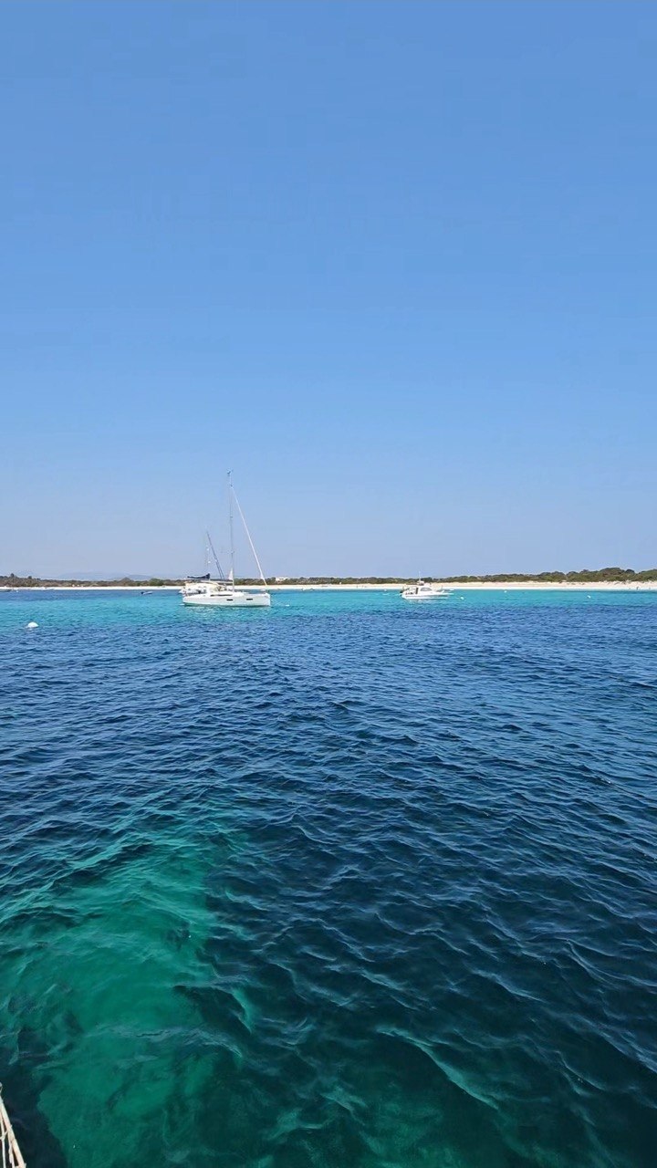 Excursión en velero Valencia – velero fondeado aguas turquesas | VelaMagna